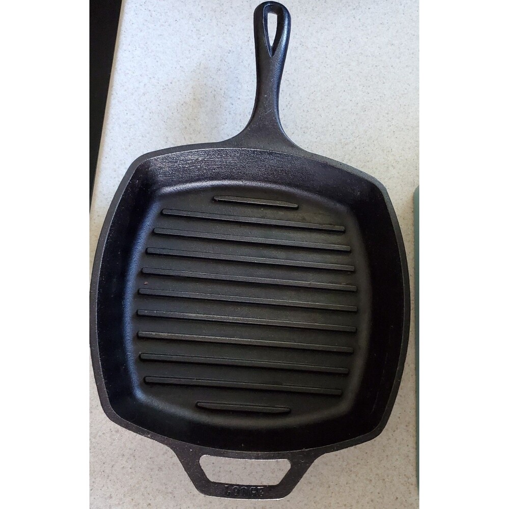 Lodge Square.Cast Iron Grill Pan